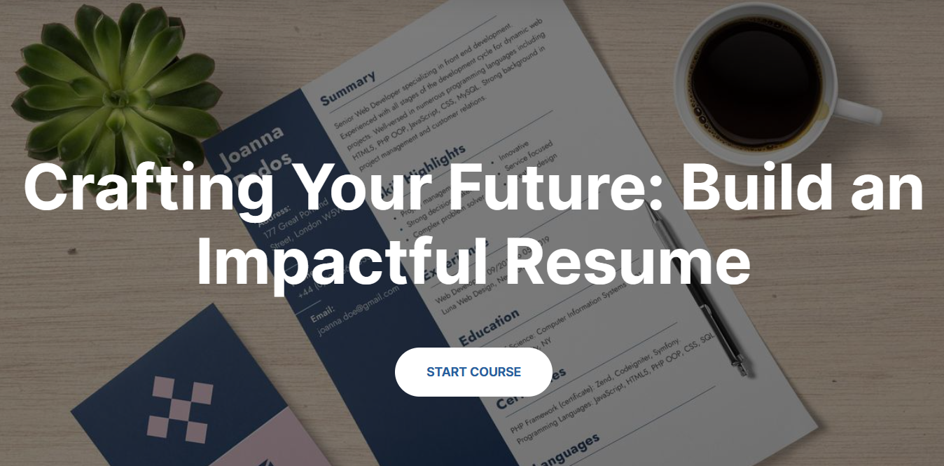 Build a resume